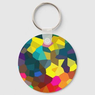 Porte-clés Cristaux colorés