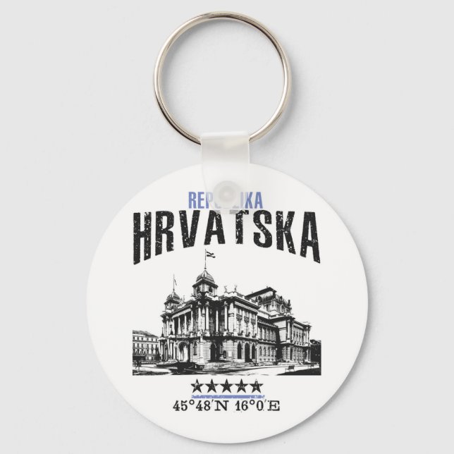 Porte-clés Croatie (Recto)