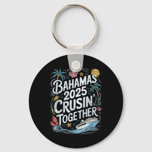 Porte-clés Croisière aux Bahamas ensemble 2025 Match familial
