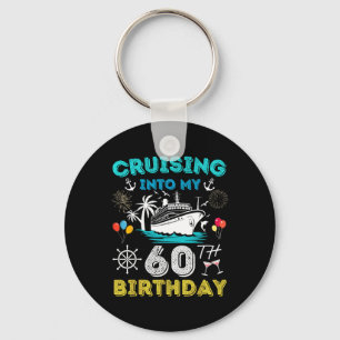 Porte-clés Croisière Dans Mon 60e anniversaire Croisière 60 A