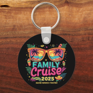 Porte-clés Croisière en famille 2025 Rassembler les souvenirs