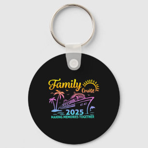 Porte-clés Croisière en famille 2025 Voyage Vacation Famille