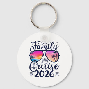 Porte-clés Croisière en famille 2026 Vacances d'été en famill