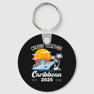 Porte-clés Croisière ensemble dans les Caraïbes 2025 Vacances