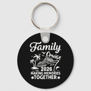 Porte-clés Croisière familiale 2026 Voyage de vacances Famill