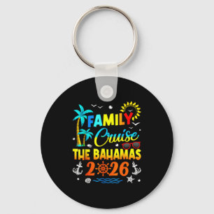 Porte-clés Croisière familiale aux Bahamas 2026 Été Vacances