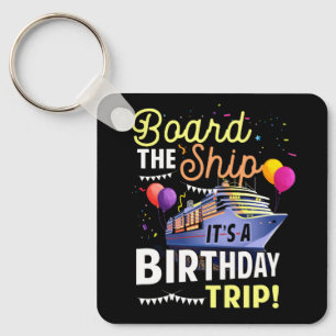 Porte-clés Croisière Le Navire Son Anniversaire Voyage Vacanc