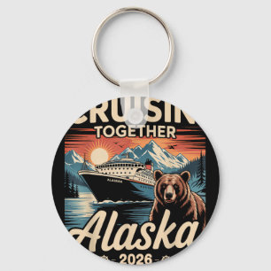 Porte-clés Croisin Ensemble Alaska 2026 Famille Ami Alaska
