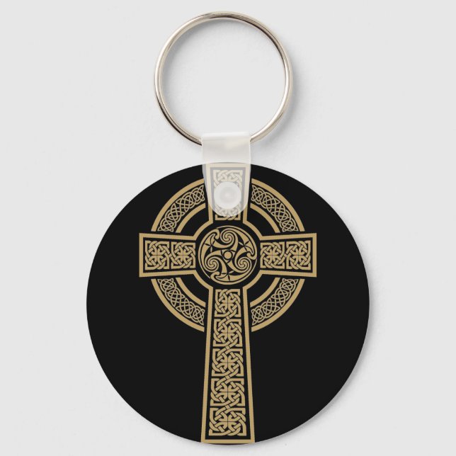 Porte-clés Croix celtique par Bannigan Artworks (Recto)
