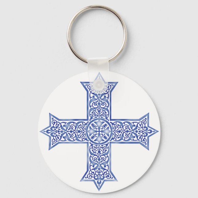 Porte-clés Croix copte (Recto)