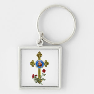 Porte-clés Croix de la Mère Marie