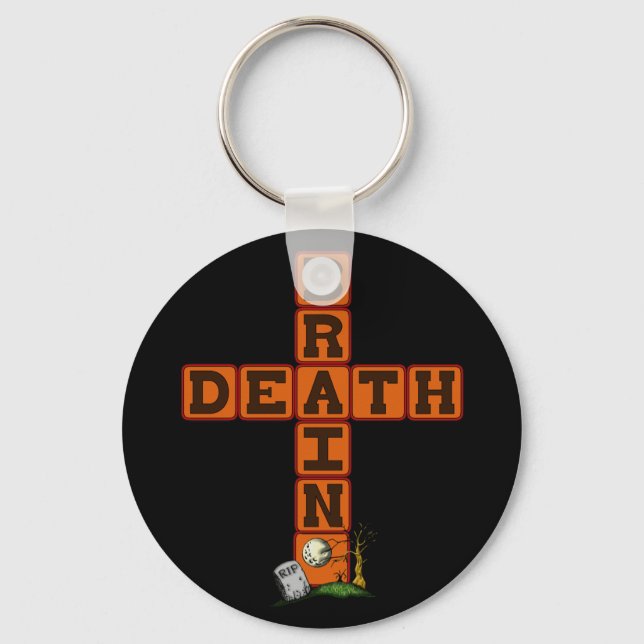 Porte-clés Croix de la mort cérébrale (Recto)