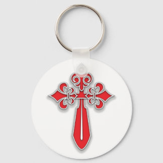 Porte-clés Croix de Santiago