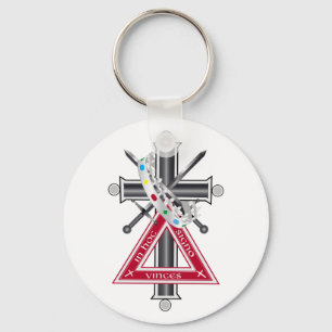 Porte-clés Croix freemasonique