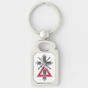 Porte-clés Croix freemasonique