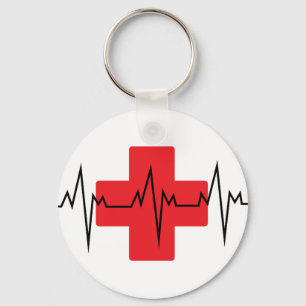 Porte-clés Croix Médicale
