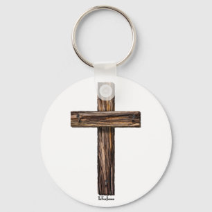 Porte-clés Croix robuste