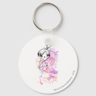 Porte-clés Croquis d'aquarelle de PEBBLES™