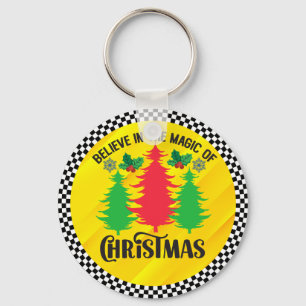 Porte-clés Croyez à la magie de Noël-82309