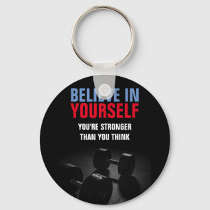 Porte-clés Croyez-vous Bodybuilding Fitness Motivational