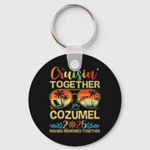 Porte-clés Cruisin Together Cozumel 2025 Matching Group Vacat