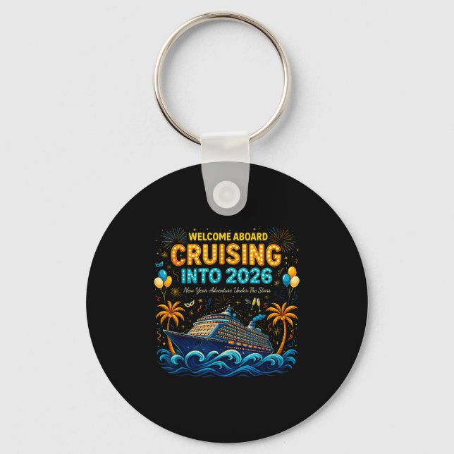 Porte-clés Cruising Into 2026 Trocal New Year Celebration  (Recto)