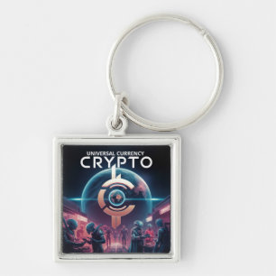 Porte-clés Crypto Planet