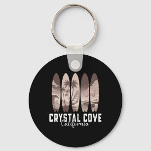 Porte-clés Crystal Cove State Park Californie Surfboard Surfi