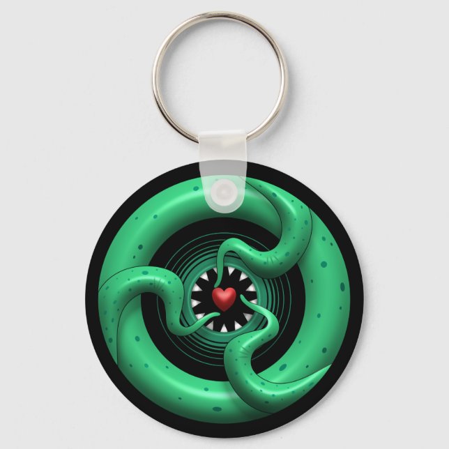 Porte-clés Cthulhu Heart Keychain (Recto)