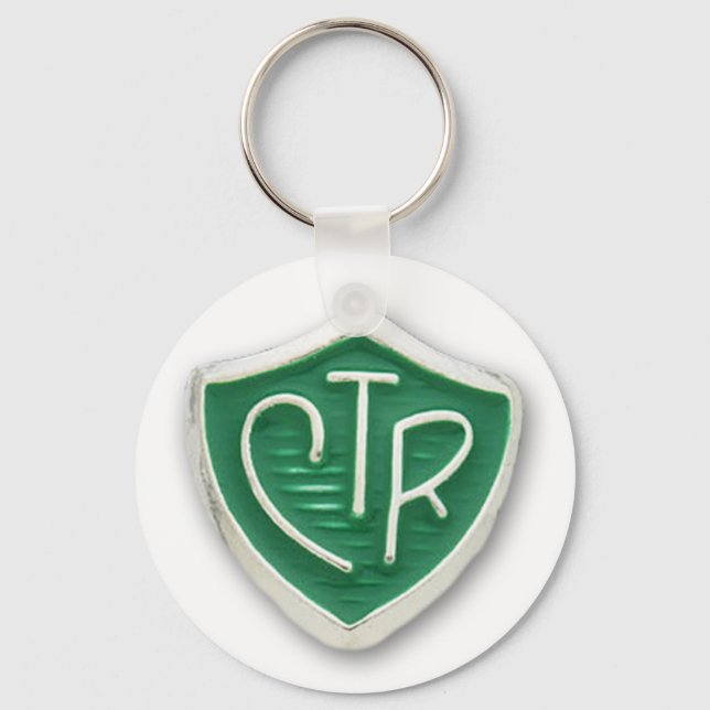 Porte-clés CTR Mormon Choisissez le bon (Recto)
