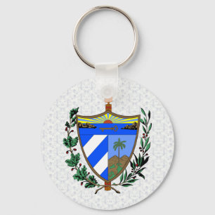 Porte-clés Cuba Détail des armoiries