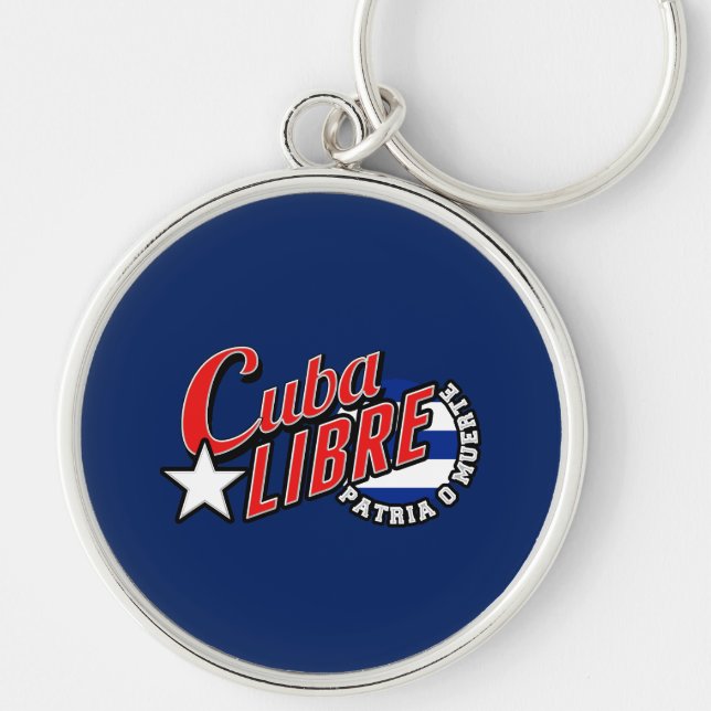 Porte-clés Cuba Libre Motto (Devant)