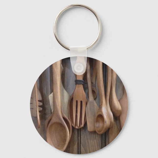 Porte-clés Cuillères en bois (Recto)