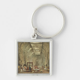 Porte-clés Cuisine antique, château de Windsor, gravé par