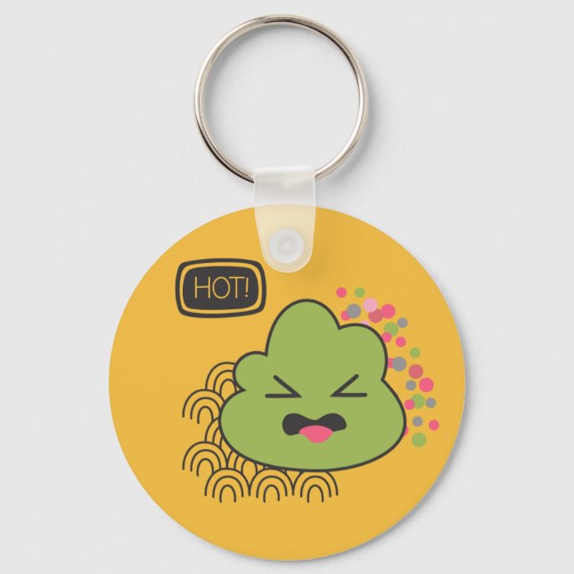 Porte-clés Cuisine japonaise Wasabi (Recto)