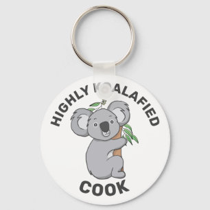 Porte-clés Cuisinier qualifié Koala hautement qualifié