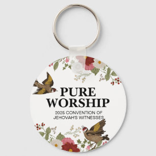 Porte-clés Culte pure personnalisée Convention 2025 Cadeaux J