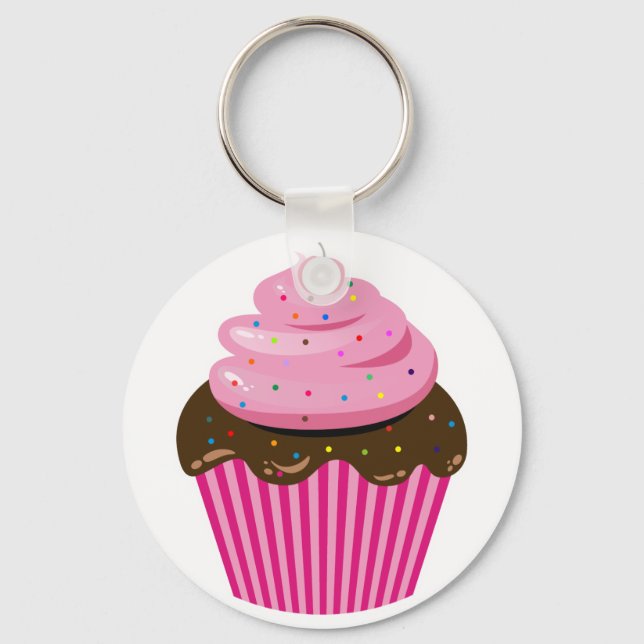 Porte-clés Cupcake (Recto)