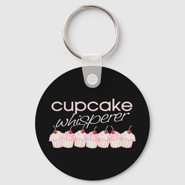 Porte-clés Cupcake Whisperer (Recto)