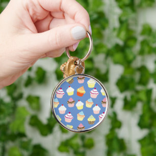 Porte-clés Cupcakes Delicious Decorated Birthday