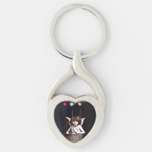 Porte-clés Cupidon Vintage