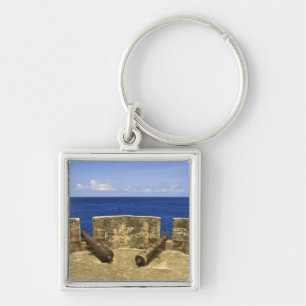 Porte-clés Curaçao. Fort Beekenburg baie de Caracas.