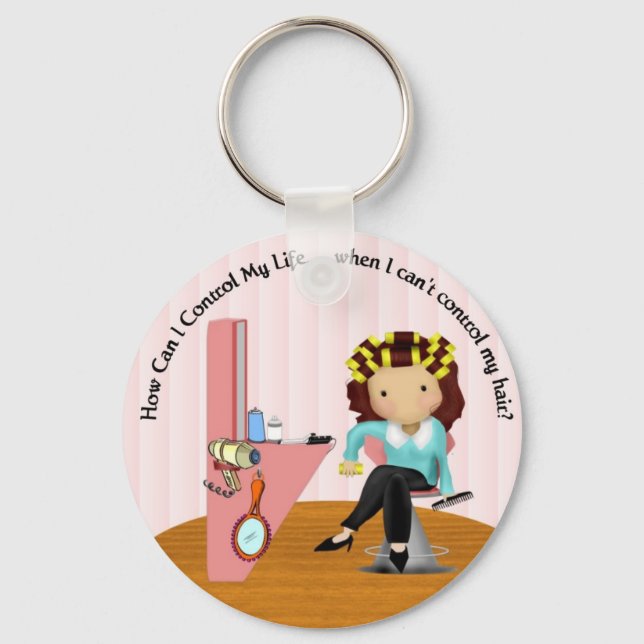 Porte-clés Curler Diva (Recto)