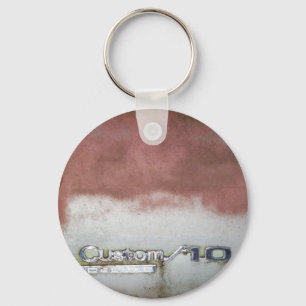 Porte-clés custom deluxe pink and white