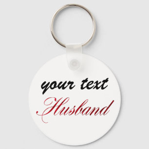 Porte-clés custom keychain - husband
