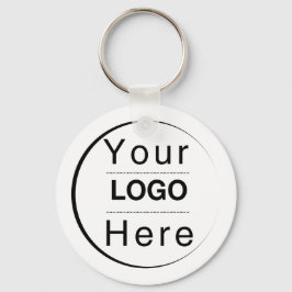 Porte-clés Custom Modern Minimalist Name & Initial 