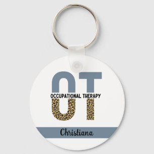 Porte-clés Custom OT Occupation Thérapie OT Cadeaux étudiants