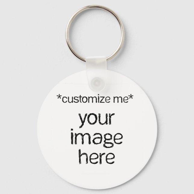Porte-clés Customisez votre propre design (Recto)