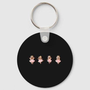 Porte-clés Cute Ballerine Cabiaïe Danse Danse Ballet