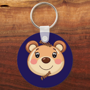 Porte-clés Cute Bear Smile